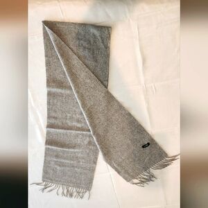 J.CREW scarf heather grey wool scarf